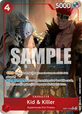Kid &amp; Killer (EB01-003_p1)