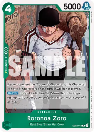 Roronoa Zoro (EB02-019)