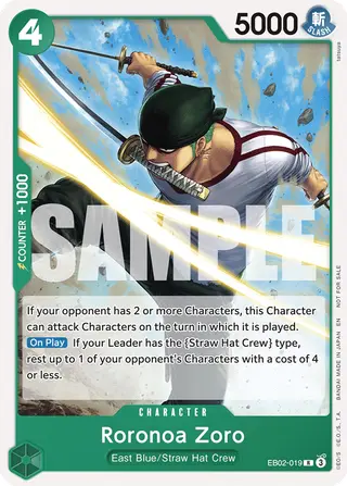 Roronoa Zoro (EB02-019_p1)