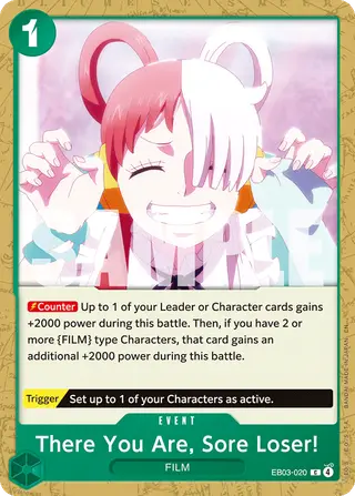 There You Are, Sore Loser! (EB03-020)