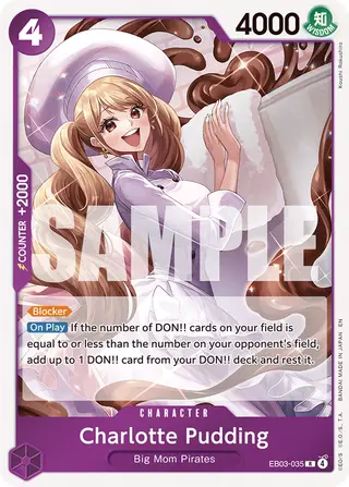 Charlotte Pudding (EB03-035)