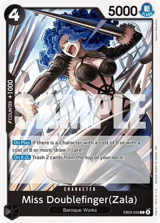 Miss Doublefinger(Zala) (EB03-046)