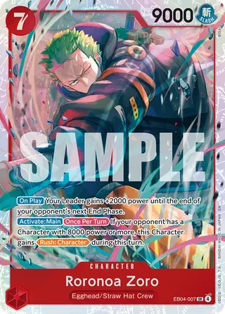 Roronoa Zoro (EB04-007)