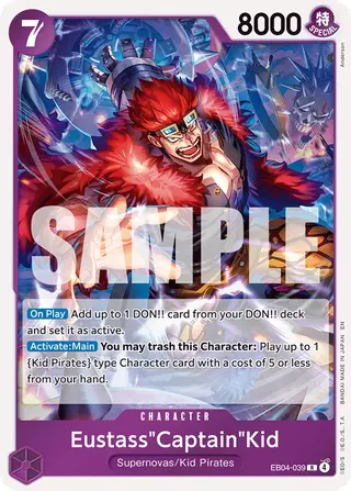 Eustass"Captain"Kid (EB04-039)
