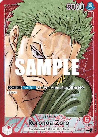 Roronoa Zoro (OP01-001_p1)