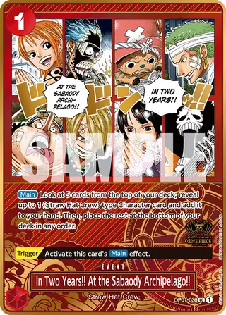 In Two Years!! At the Sabaody Archipelago!! (OP01-030_p1)