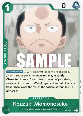 Kouzuki Momonosuke (OP01-041)