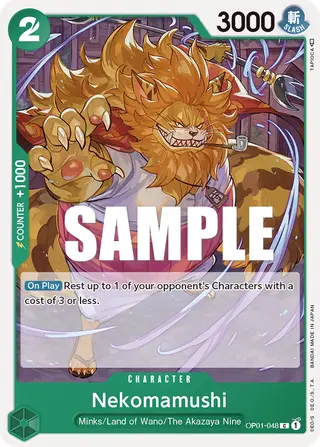 Nekomamushi (OP01-048)