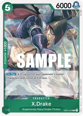 X.Drake (OP01-054)