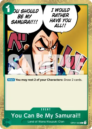 You Can Be My Samurai!! (OP01-055_p1)