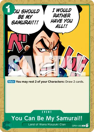 You Can Be My Samurai!! (OP01-055_r1)