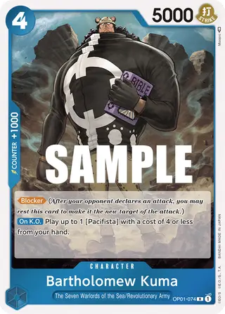 Bartholomew Kuma (OP01-074)