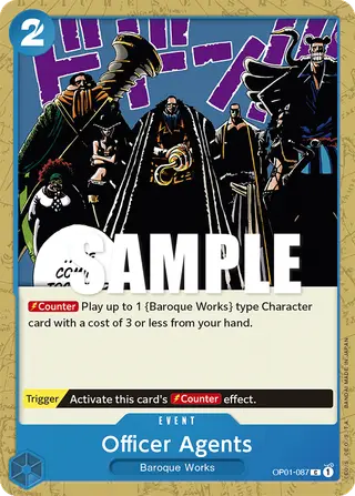 Officer Agents (OP01-087)