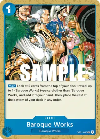 Baroque Works (OP01-090)