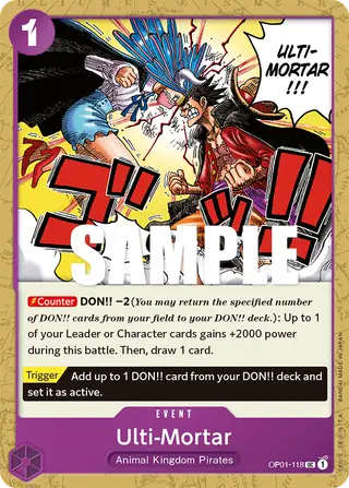 Ulti-Mortar (OP01-118)