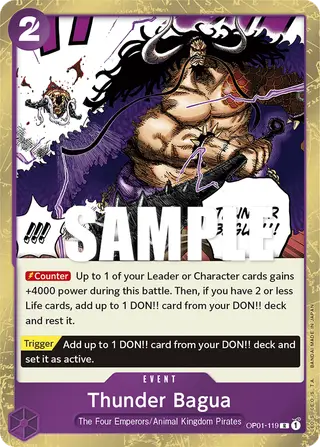 Thunder Bagua (OP01-119)