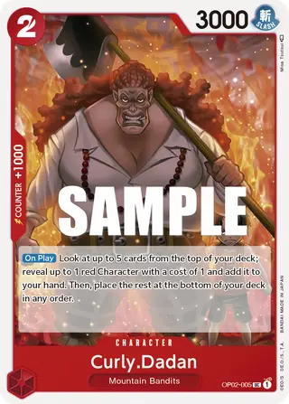 Curly.Dadan (OP02-005)