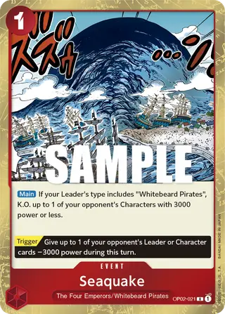 Seaquake (OP02-021)