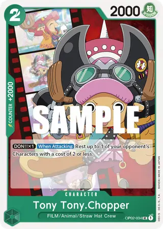 Tony Tony.Chopper (OP02-034)