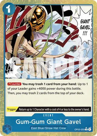 Gum-Gum Giant Gavel (OP03-055_p3)
