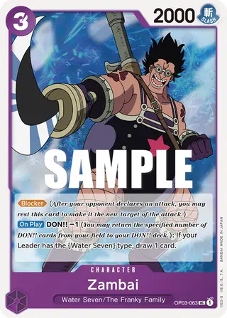 Zambai (OP03-063)