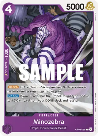 Minozebra (OP03-068)