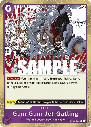 Gum-Gum Jet Gatling (OP03-072)