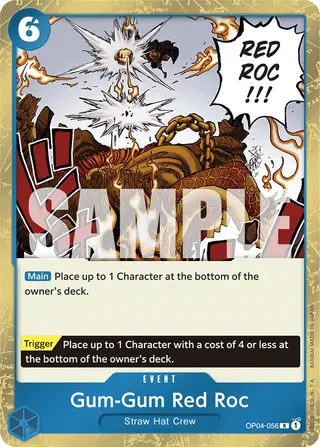 Gum-Gum Red Roc (OP04-056_p2)