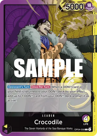 Crocodile (OP04-058)