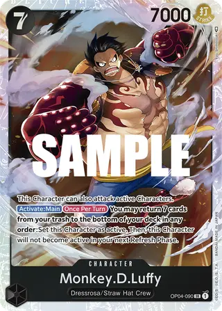 Monkey.D.Luffy (OP04-090)