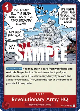 Revolutionary Army HQ (OP05-021)