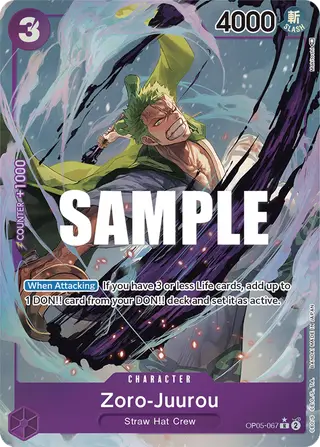 Zoro-Juurou (OP05-067_p1)