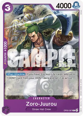 Zoro-Juurou (OP05-067_r1)