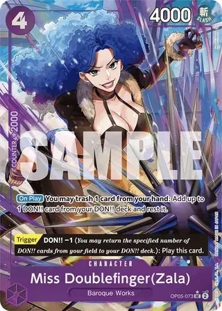 Miss Doublefinger(Zala) (OP05-073_p3)