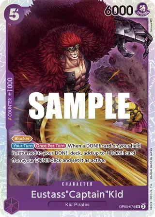 Eustass"Captain"Kid (OP05-074)
