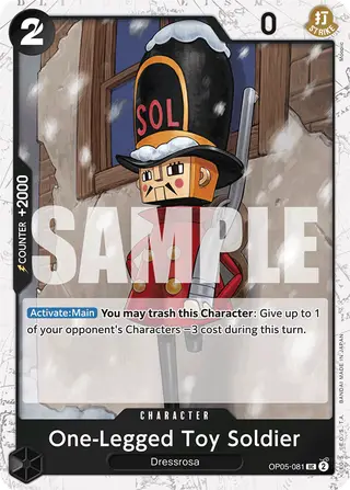 One-Legged Toy Soldier (OP05-081_p2)