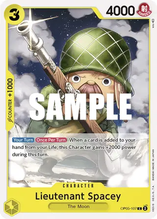 Lieutenant Spacey (OP05-107)