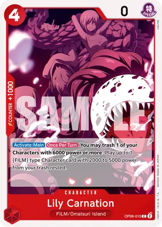 Lily Carnation (OP06-015)
