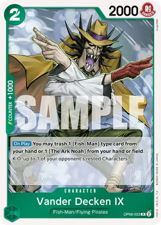 Vander Decken IX (OP06-033)