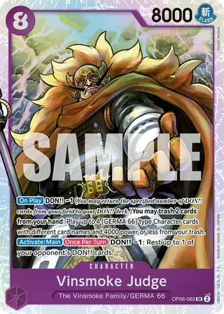Vinsmoke Judge (OP06-062)