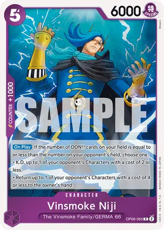 Vinsmoke Niji (OP06-065)