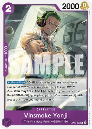 Vinsmoke Yonji (OP06-066_r1)