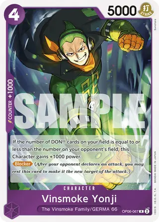 Vinsmoke Yonji (OP06-067_r1)