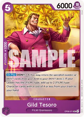 Gild Tesoro (OP06-071)