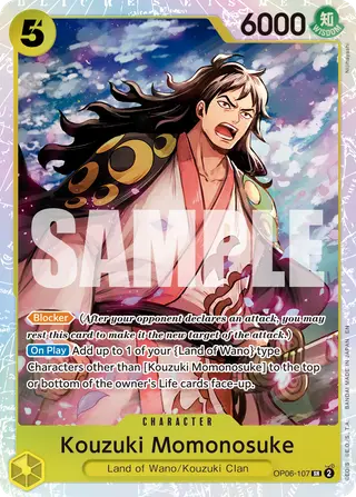 Kouzuki Momonosuke (OP06-107_r1)