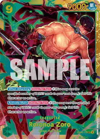 Roronoa Zoro (OP06-118)