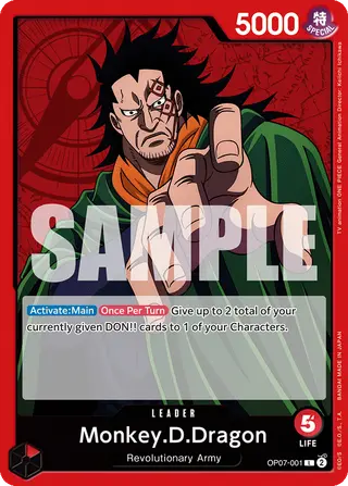Monkey.D.Dragon (OP07-001)