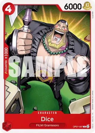 Dice (OP07-007)