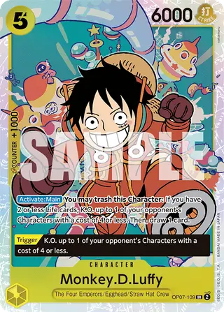 Monkey.D.Luffy (OP07-109)