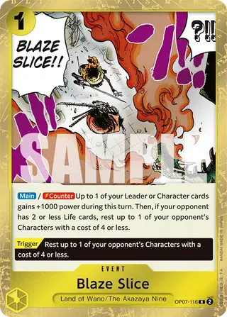 Blaze Slice (OP07-116)